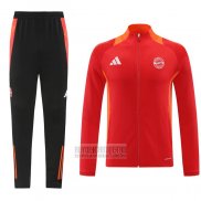 Chandal de Chaqueta del Bayern Munich 2024-2025 Rojo