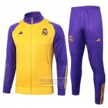 Chandal de Chaqueta del Real Madrid 2023-2024 Amarillo