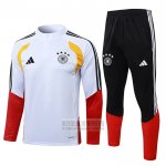Chandal de Sudadera del Alemania 2025-2026 Blanco Rojo