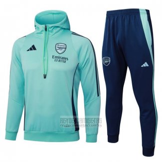 Chandal de Sudadera del Arsenal 2024-2025 Verde