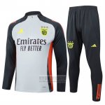 Chandal de Sudadera del Benfica 2024-2025 Gris