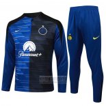 Chandal de Sudadera del Inter Milan 2024-2025 Azul
