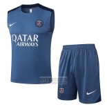 Chandal del Paris Saint-Germain Sin Mangas 2025-2026 Gris