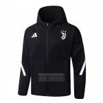 Chaqueta con Capucha del Juventus 2025-2026 Negro