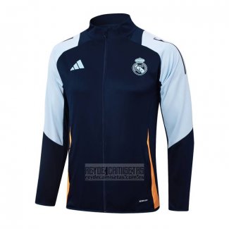 Chaqueta del Real Madrid 2024-2025 Azul Oscuro