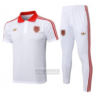 Conjunto Polo del Bayern Munich 125 Aniversario 2025-2026 Blanco