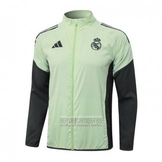 Rompevientos del Real Madrid 2025-2026 Verde
