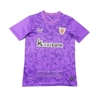 Tailandia Camiseta De Futbol Athletic Bilbao Portero 2025-2026 Purpura