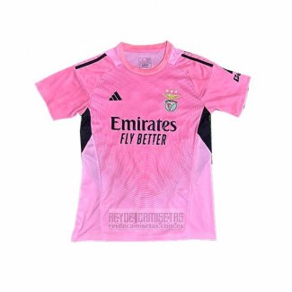 Tailandia Camiseta De Futbol Benfica Portero 2025-2026 Rosa