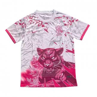 Tailandia Camiseta De Futbol Brasil Special 2026 Blanco Rosa