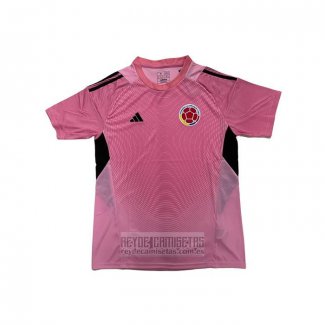 Tailandia Camiseta De Futbol Colombia Portero 2026 Rosa