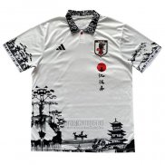 Tailandia Camiseta De Futbol Japon Anime 2024-2025 Negro y Blanco