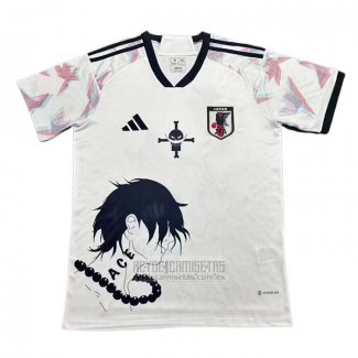 Tailandia Camiseta De Futbol Japon Anime 2025-2026 Blanco