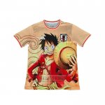 Tailandia Camiseta De Futbol Japon Anime Luffy 2025-2026 Naranja