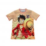 Tailandia Camiseta De Futbol Japon Anime Luffy 2025-2026 Naranja