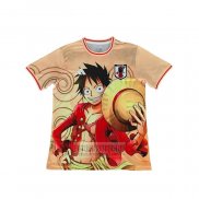 Tailandia Camiseta De Futbol Japon Anime Luffy 2025-2026 Naranja