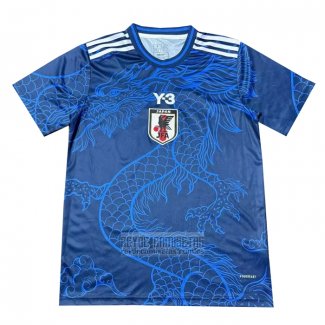 Tailandia Camiseta De Futbol Japon Y-3 Dragon 2024-2025 Azul