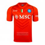 Tailandia Camiseta De Futbol Napoli Portero 2023-2024 Naranja