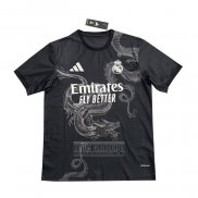 Tailandia Camiseta De Futbol Real Madrid Dragon 2024 Negro
