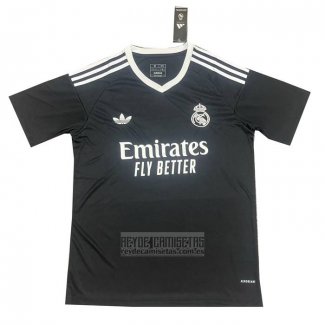 Tailandia Camiseta De Futbol Real Madrid Portero 2024-2025 Negro