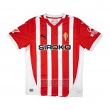 Tailandia Camiseta De Futbol Sporting de Gijon Primera 2024-2025
