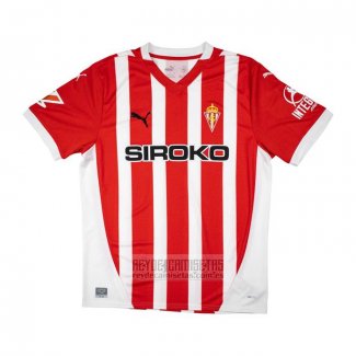 Tailandia Camiseta De Futbol Sporting de Gijon Primera 2024-2025