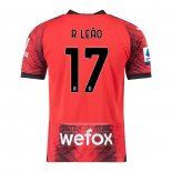Camiseta De Futbol AC Milan Jugador R.Leao Primera 2023-2024