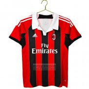 Camiseta De Futbol AC Milan Primera Retro 12-13
