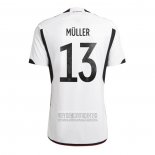 Camiseta De Futbol Alemania Jugador Muller Primera 2022