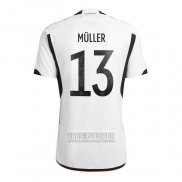 Camiseta De Futbol Alemania Jugador Muller Primera 2022