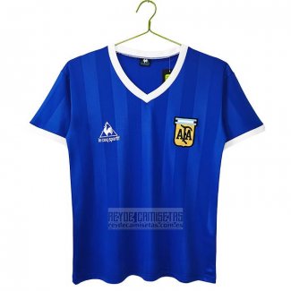 Camiseta De Futbol Argentina Segunda Retro 1986