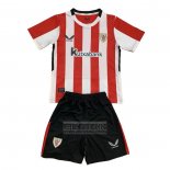 Camiseta De Futbol Athletic Bilbao Primera Nino 2024-2025