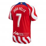 Camiseta De Futbol Atletico Madrid Jugador Joao Felix Primera 2022-2023