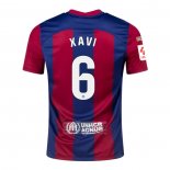 Camiseta De Futbol Barcelona Jugador Xavi Primera 2023-2024