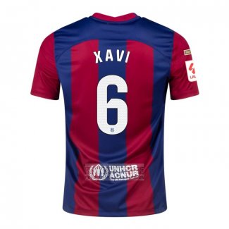 Camiseta De Futbol Barcelona Jugador Xavi Primera 2023-2024