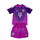 Camiseta De Futbol Bayern Munich Portero Nino 2025-2026 Purpura