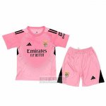 Camiseta De Futbol Benfica Portero Nino 2025-2026 Rosa