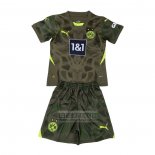 Camiseta De Futbol Borussia Dortmund Portero Primera Nino 2024-2025