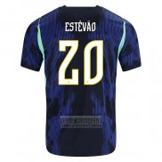Camiseta De Futbol Brasil Jugador Estevao Segunda 2026