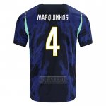 Camiseta De Futbol Brasil Jugador Marquinhos Segunda 2026