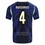 Camiseta De Futbol Brasil Jugador Marquinhos Segunda 2026