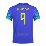 Camiseta De Futbol Brasil Jugador Richarlison Segunda 2022