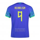 Camiseta De Futbol Brasil Jugador Richarlison Segunda 2022