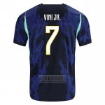 Camiseta De Futbol Brasil Jugador Vinicius Jr Segunda 2026