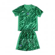 Camiseta De Futbol Brasil Portero Tercera Nino 2024