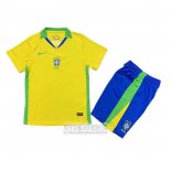 Camiseta De Futbol Brasil Primera Nino 2025