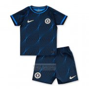 Camiseta De Futbol Chelsea Segunda Nino 2023-2024