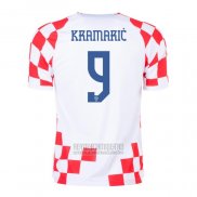 Camiseta De Futbol Croacia Jugador Kramaric Primera 2022