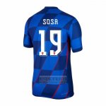 Camiseta De Futbol Croacia Jugador Sosa Segunda 2024