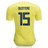 Camiseta De Futbol Colombia Jugador Quintero Primera 2018